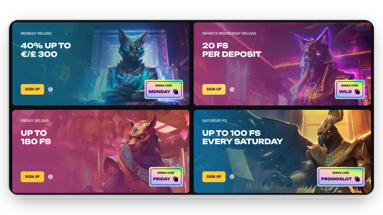 Reload Rewards for Regular Players  