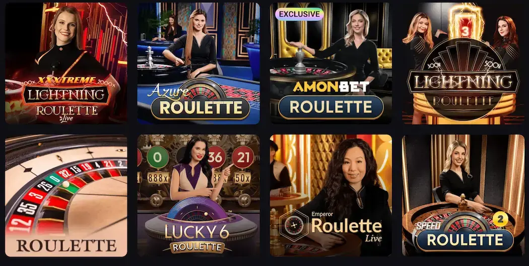 Live Roulette section - illustration